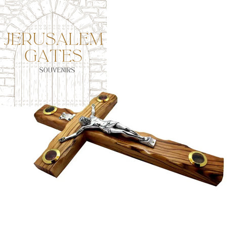 Catholic Crucifix Olive Wood Cross